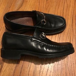 Gucci Lug Sole Loafers